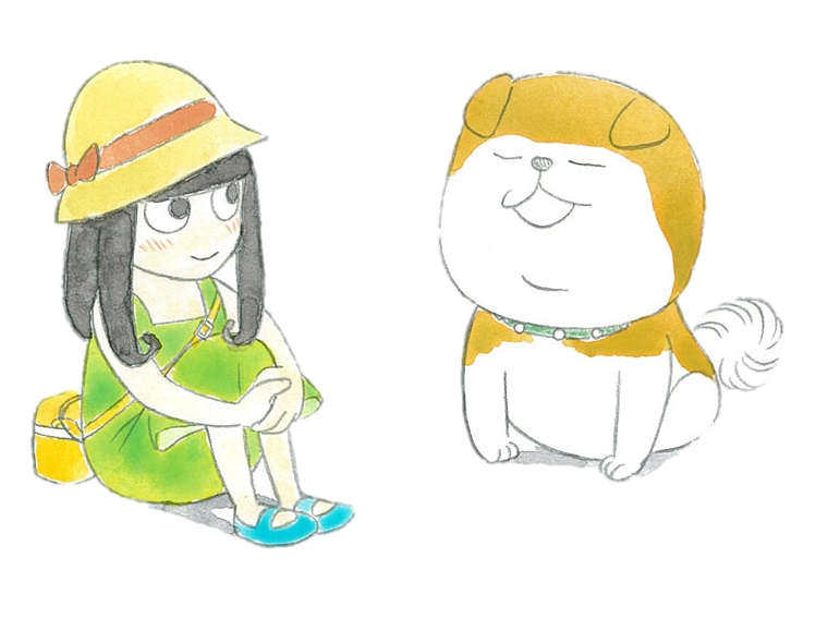 「ミドリちゃん」と「ぶっく」の画像 「ミドリちゃん」と「ぶっく」の画像